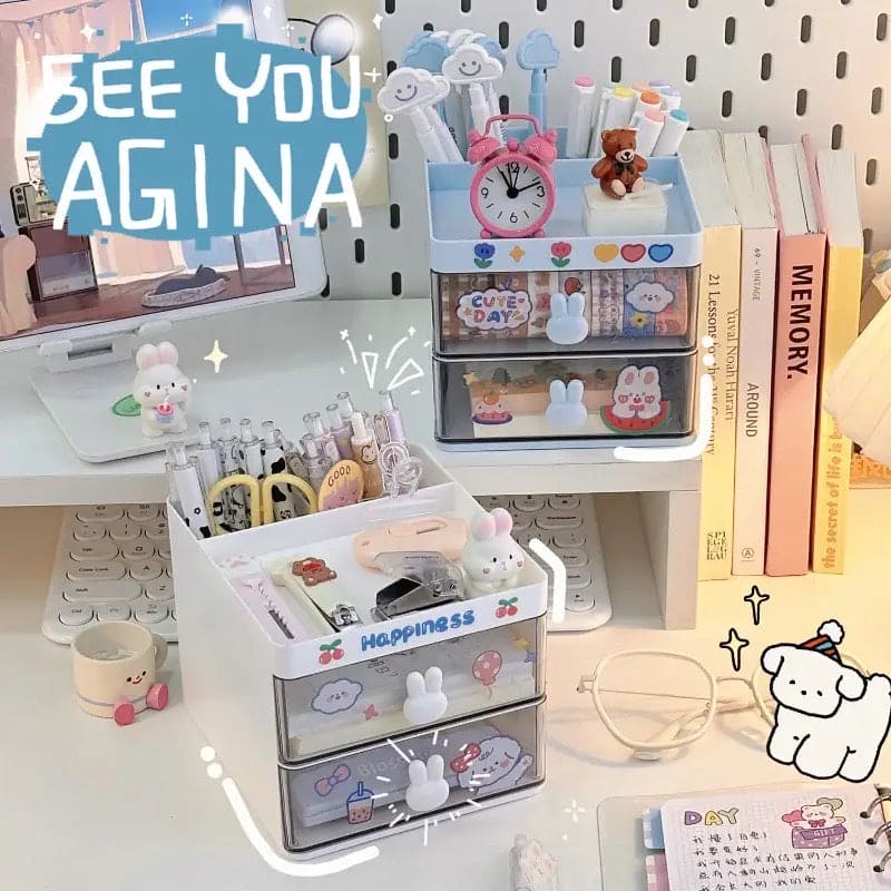 Cute Candy Stationary Organizer, Lovely Fashion Pen Holder with Sticker, Multifunctional Stationery Pencil Organizer, Large Capacity Waterproof Student Desk Holder Cute Candy Stationary Organizer, Lovely Fashion Pen Holder with Sticker, Multifunctional Stationery Pencil Organizer, Large Capacity Waterproof Student Desk Holder